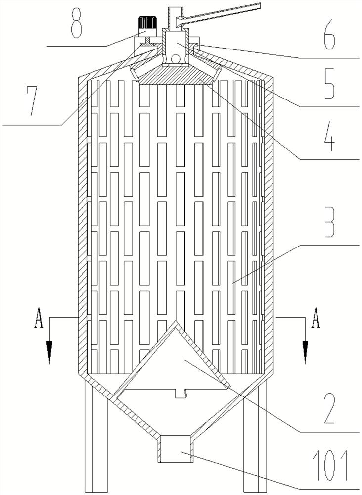 Raw meal homogenizer for cement production