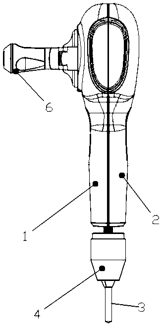 Hand drill for brain surgery and bone surgery