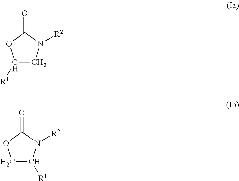 Method for the production of oxazolidinone compounds