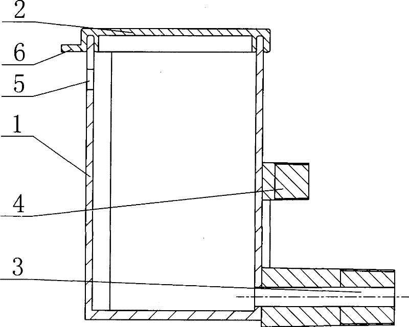 Movable oiling cup and oiling method