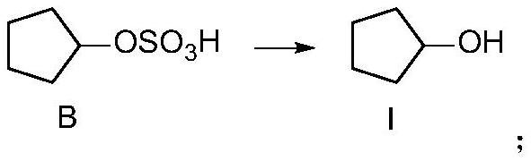 Method for synthesizing cyclopentanol by continuous flow microreactor