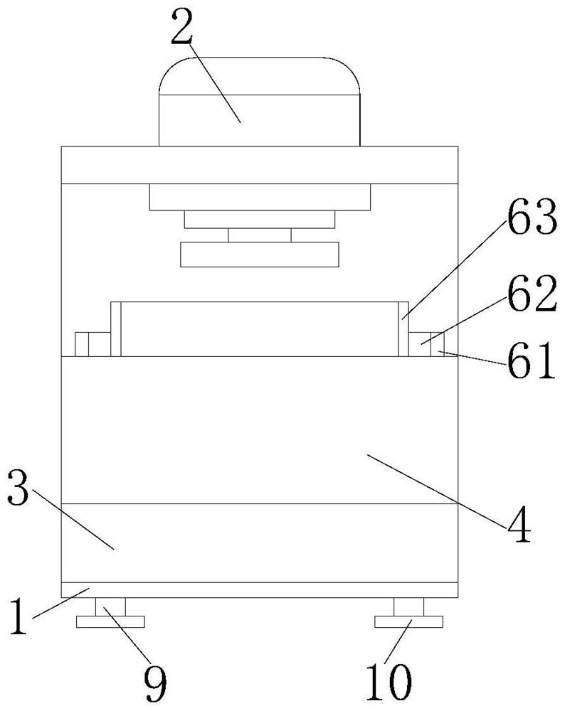 Aluminum alloy product die-casting forming device and technology