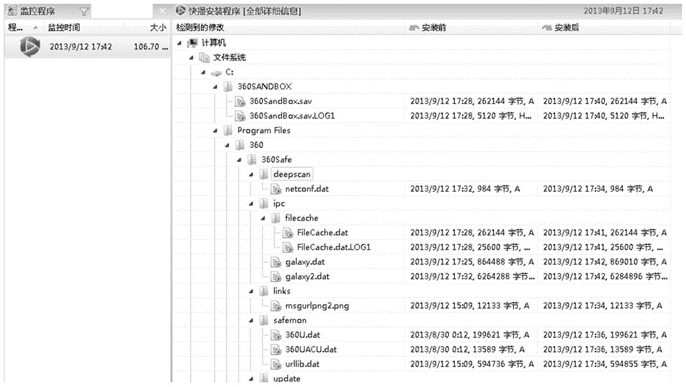 Method and device for cleaning garbage data