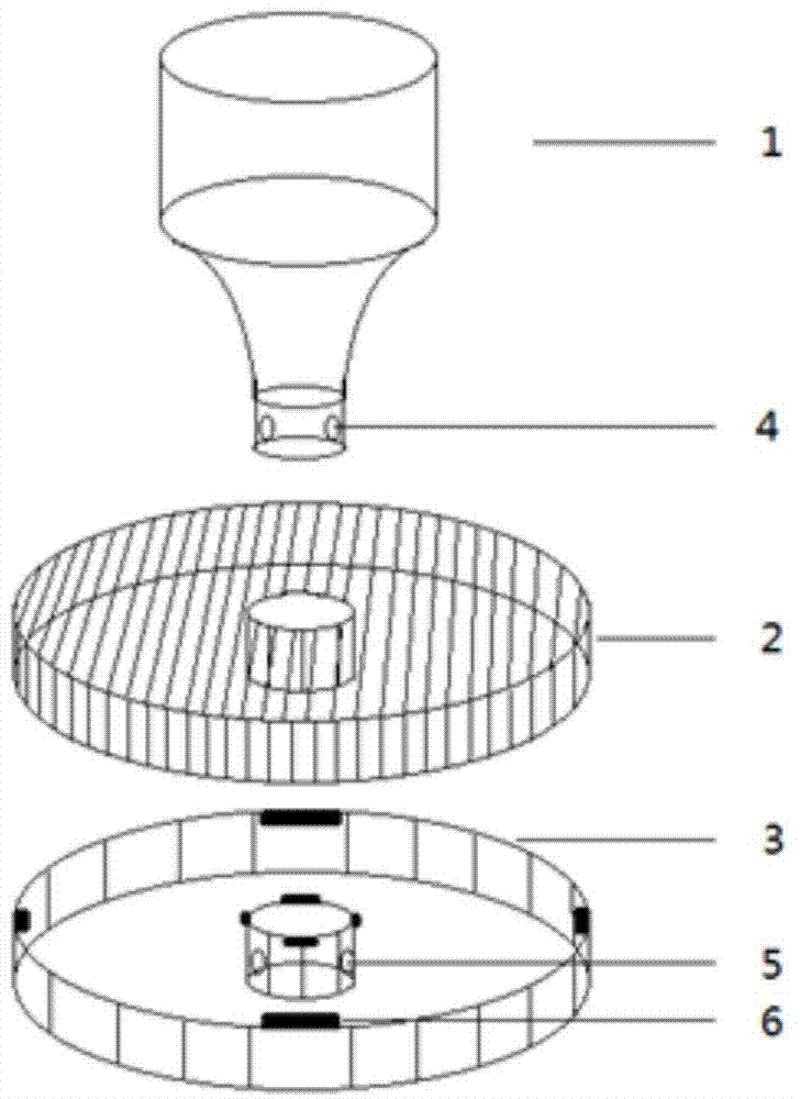 Water supply device for breeding insects