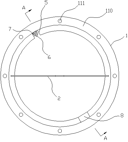 Adjusting type lycoris radiate bulb cutter