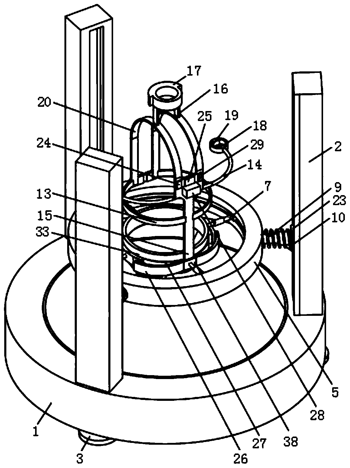 Infant body function defect general survey detection device