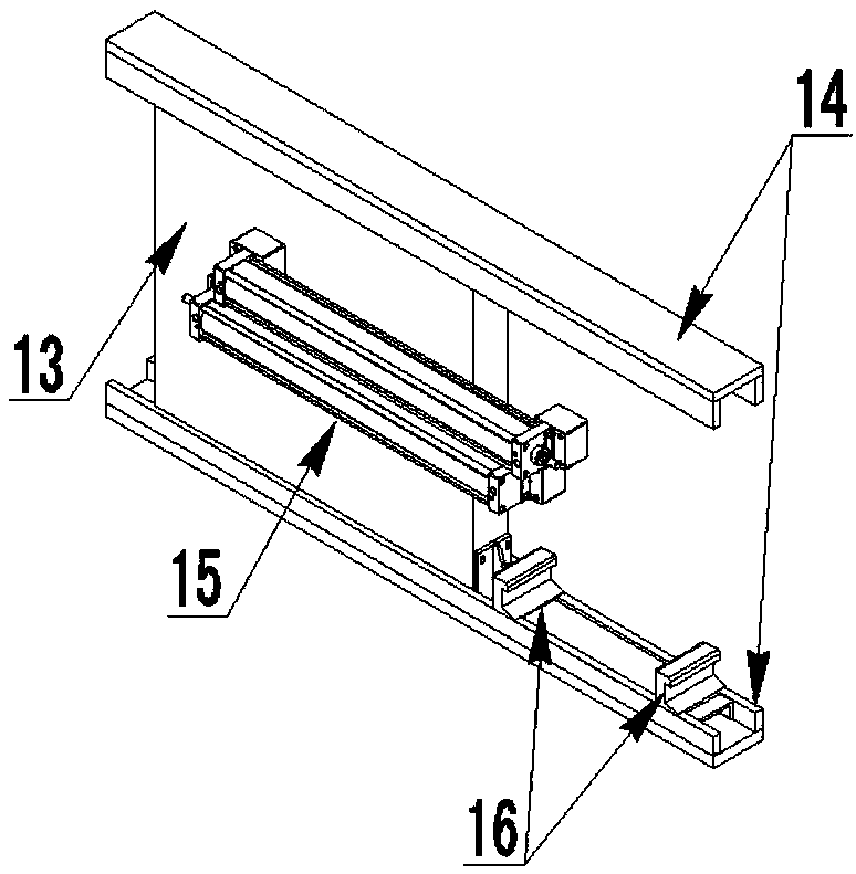 Intermittent fixed type fire explosive incineration treatment device