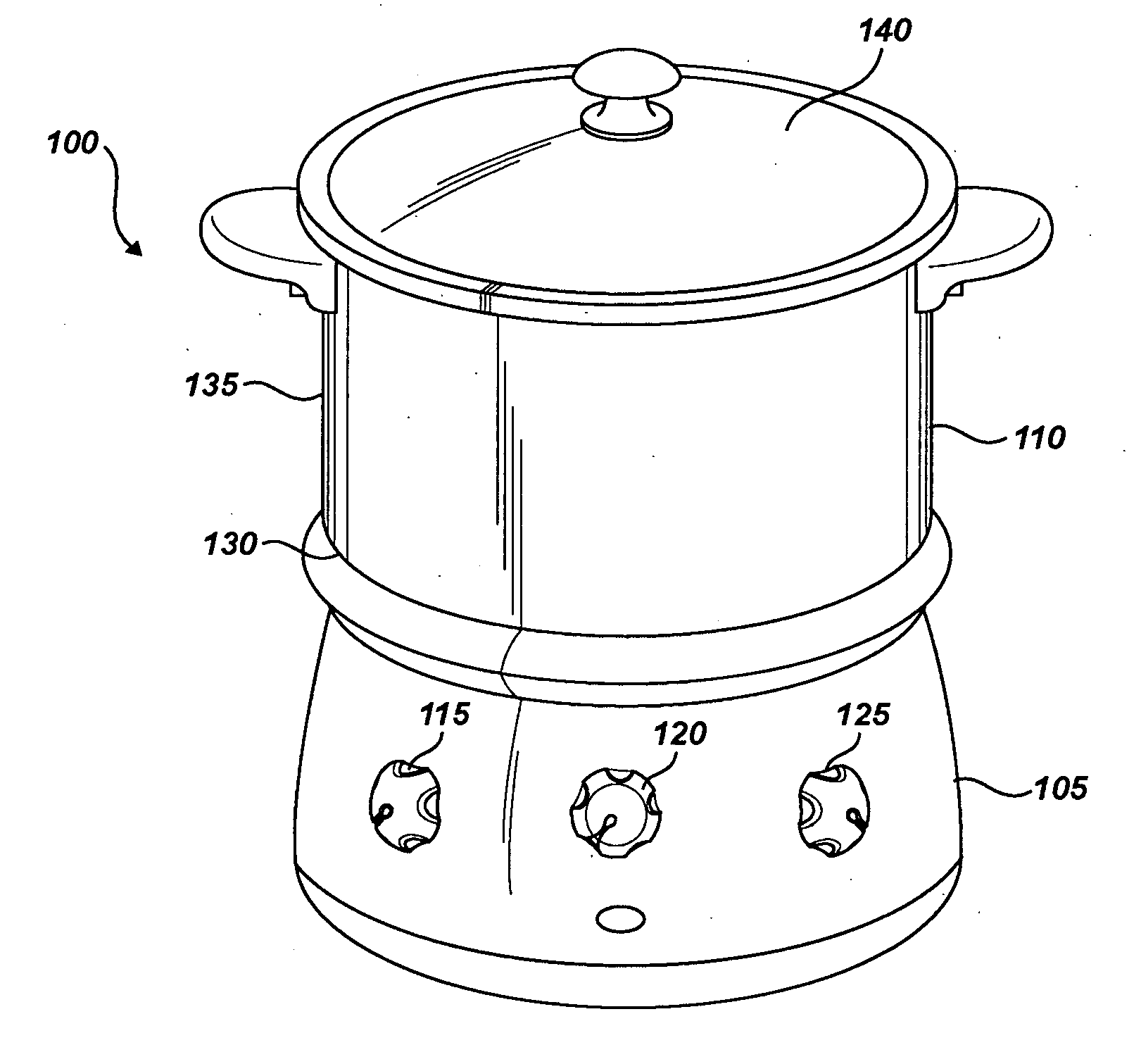Self stirring, heating and cooking assembly having interchangeable stirring devices