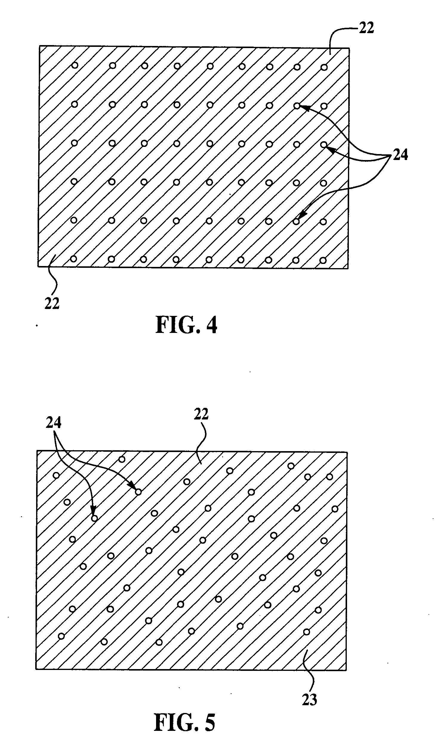 Reference standard for ultrasonic measurement of porosity and related method