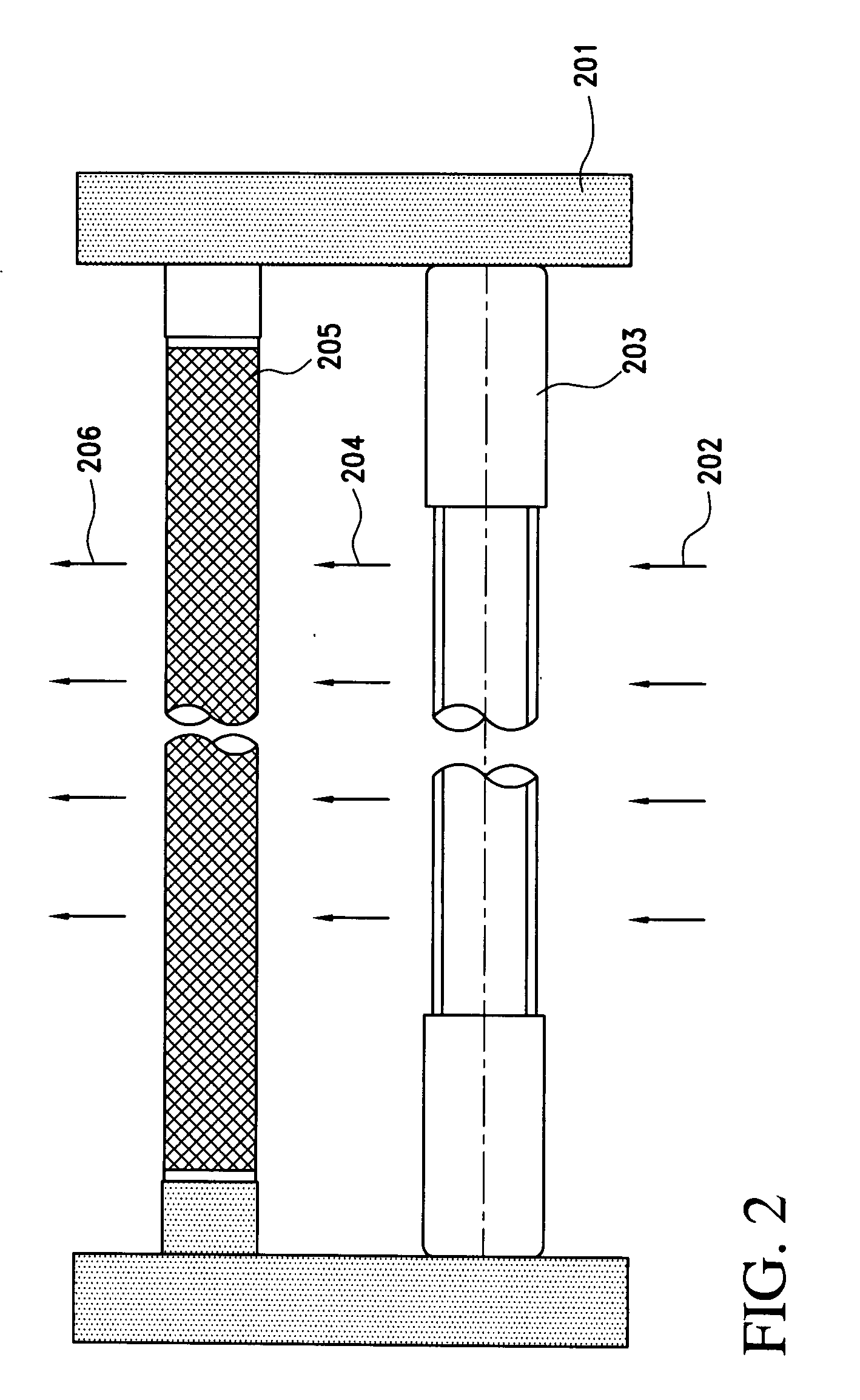 Process and device for sterilising ambient air