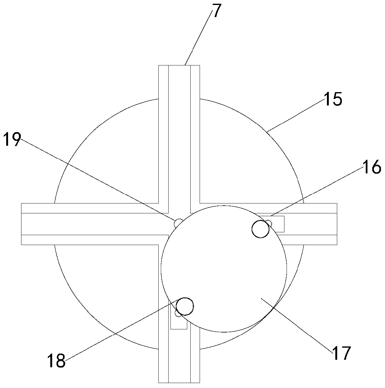 Iron art product colored drawing varnishing mechanism