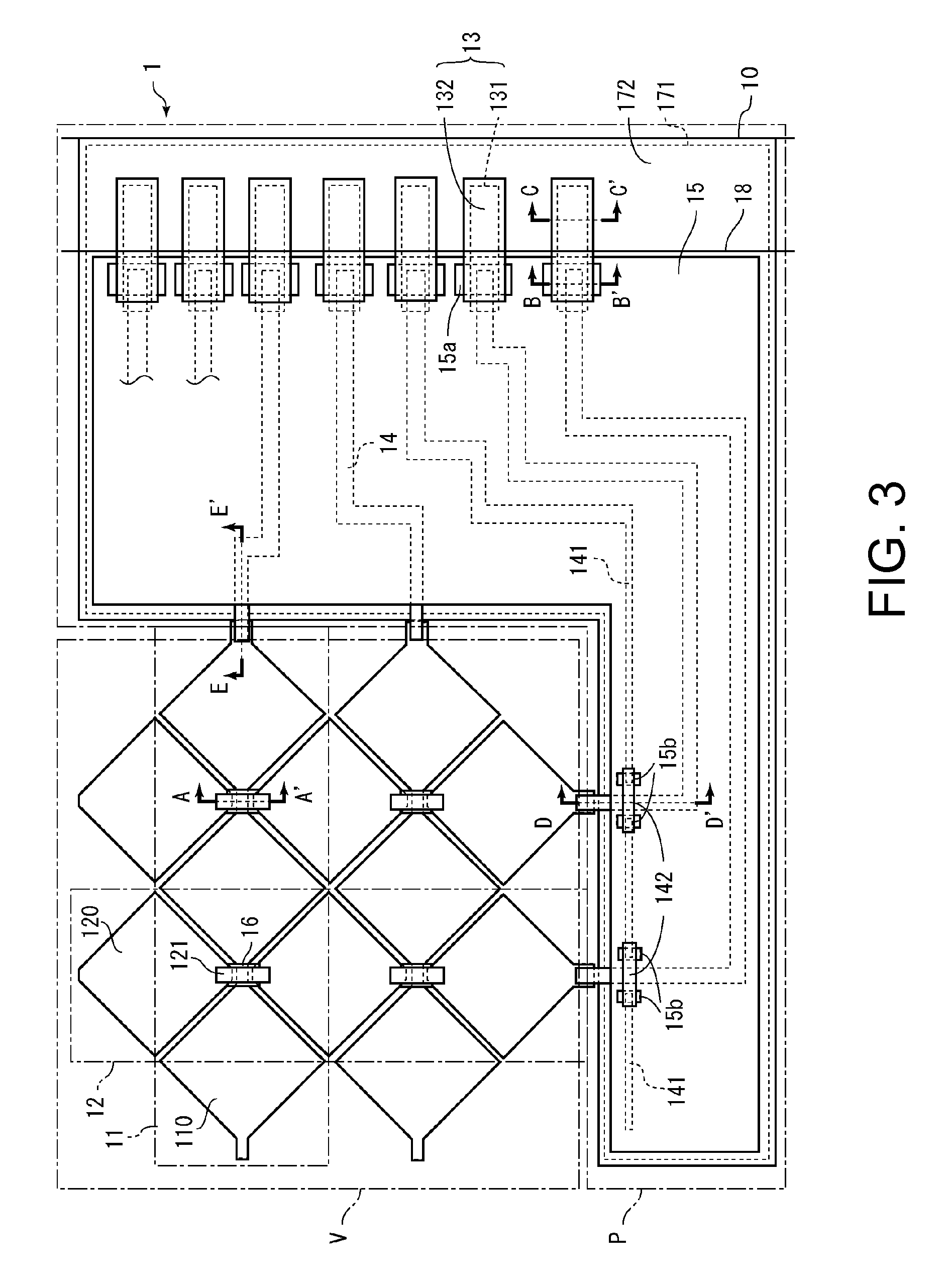 Touch panel configured to reduce effects of moisture, and display apparatus provided with touch panel