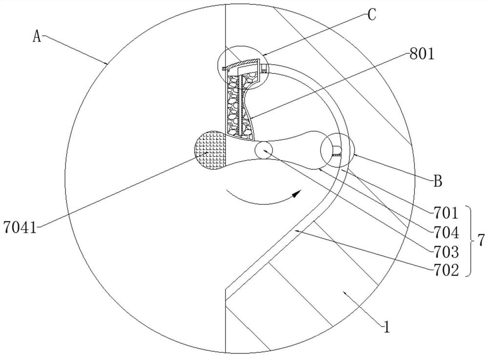 Gypsum crushing equipment for orthopedic nursing