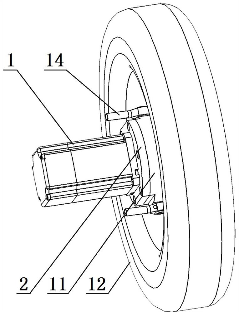 drive integrated integrated wheels