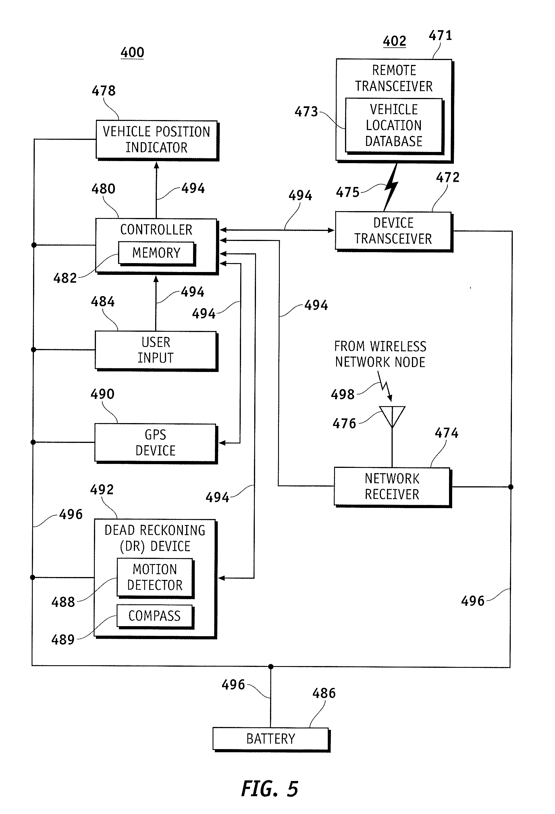 Parked Vehicle Location Information Access via a Portable Cellular Communication Device