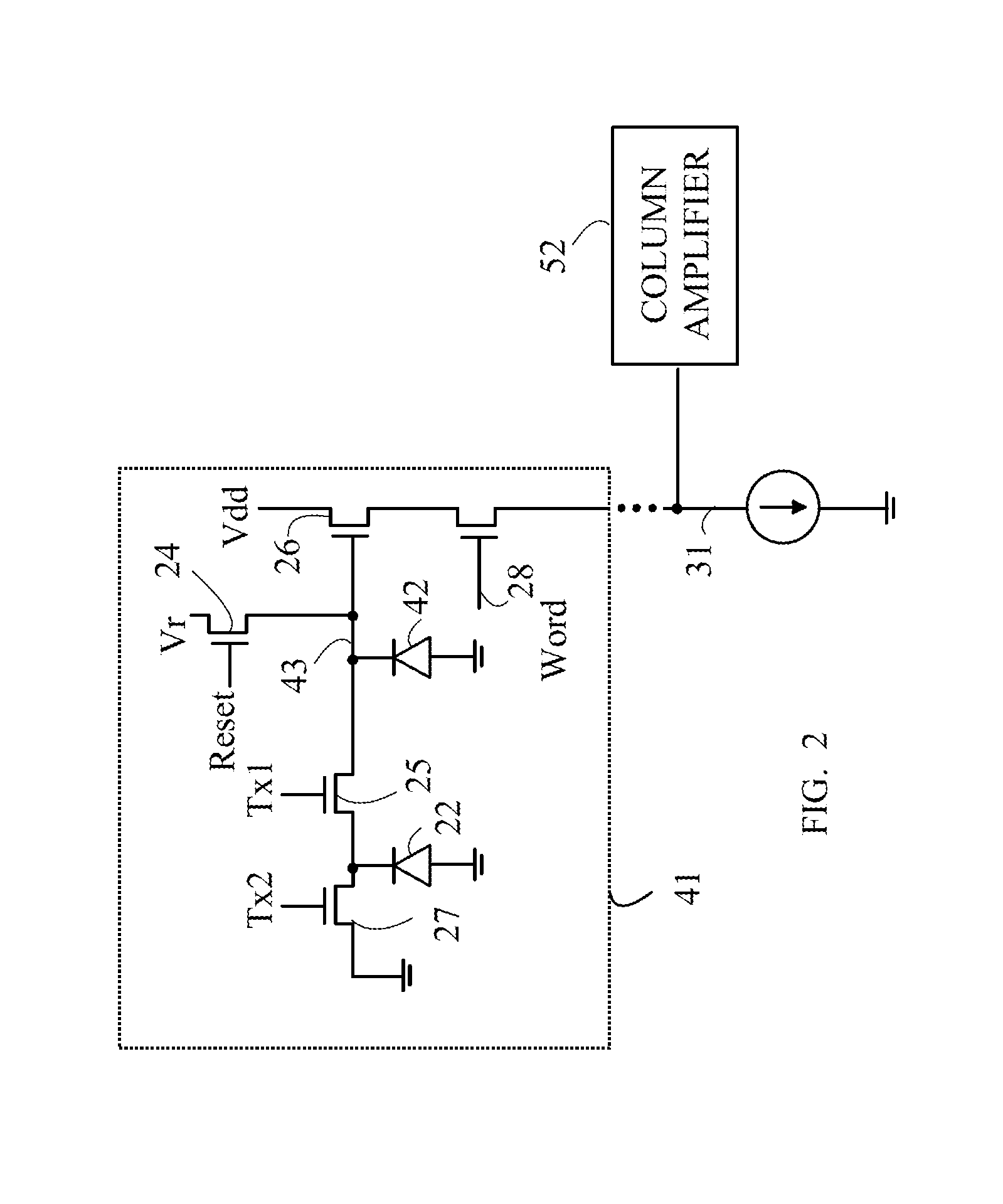 Imaging Array with Improved Dynamic Range Utilizing Parasitic Photodiodes