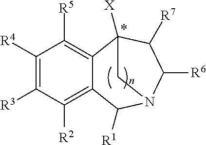 2,5-Methano- and 2,5-Ethano-Tetrahydrobenzazepine Derivatives And Use Thereof To Block Reuptake Of Norepinephrine, Dopamine, and Serotonin