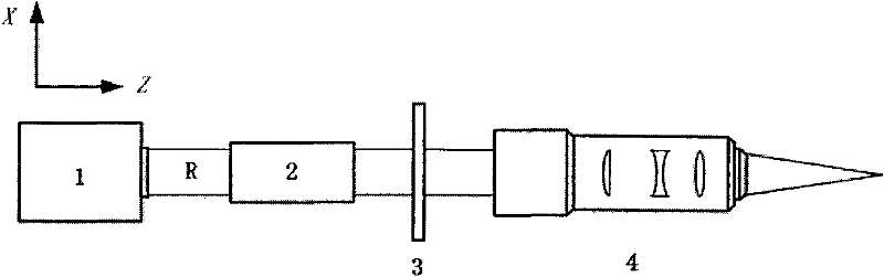 Method and device for realizing far field super-resolution focus