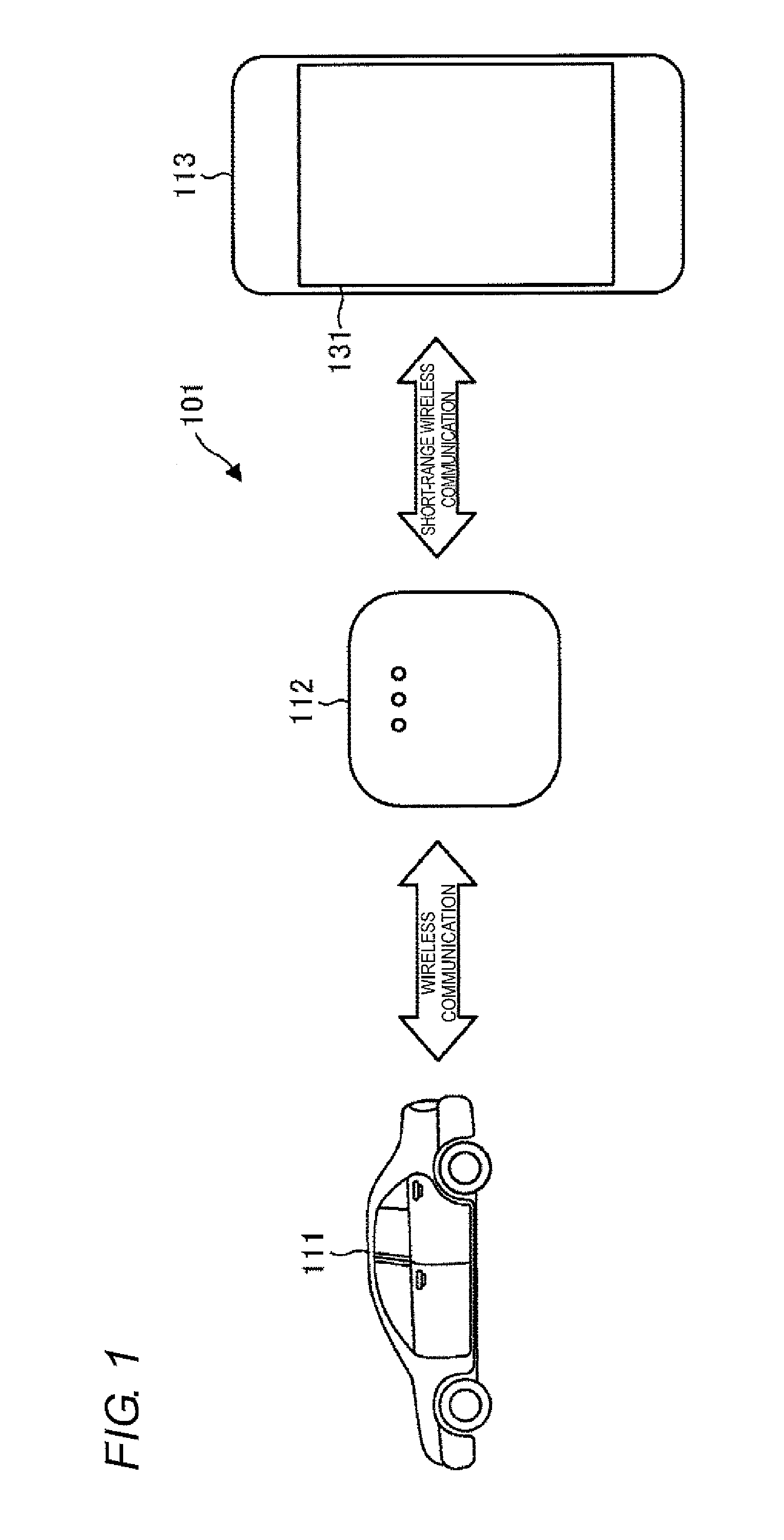Vehicle portable device and information communication system
