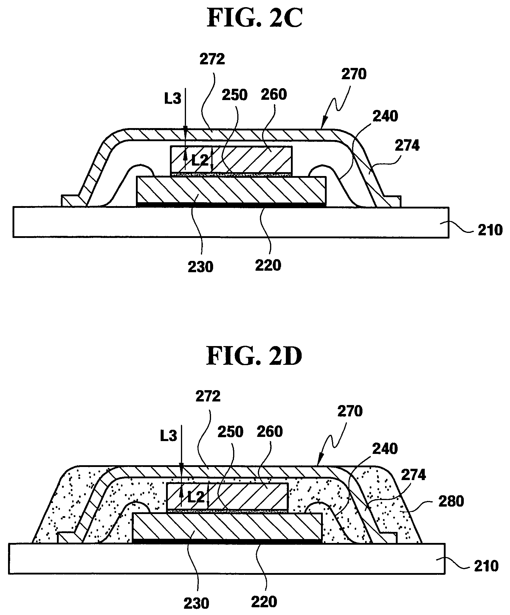 Semiconductor package with heat dissipating structure and method of manufacturing the same
