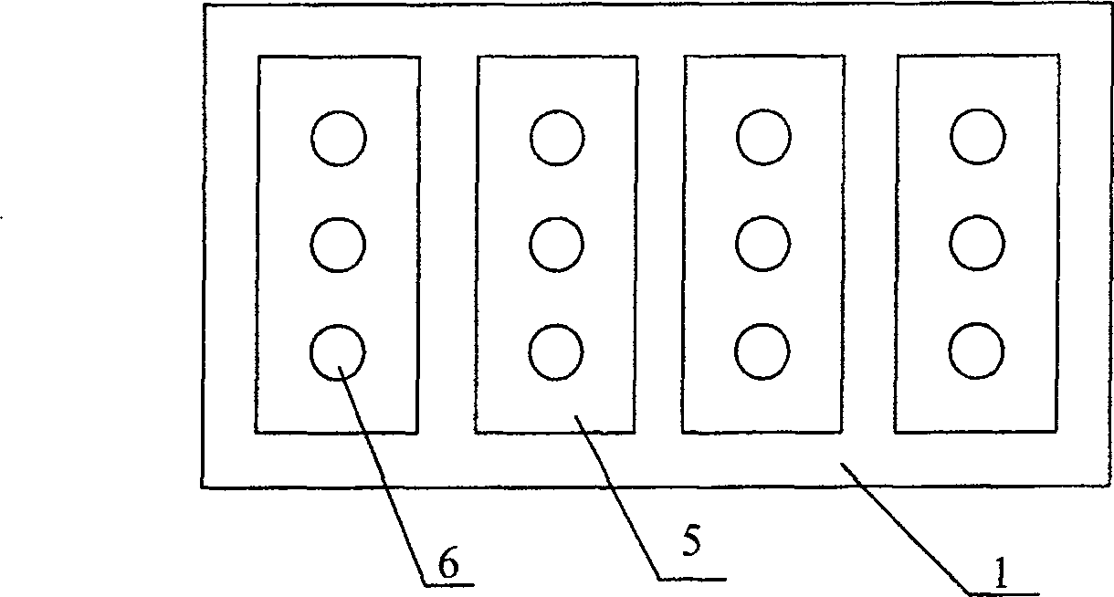 Plate display having anode regulating resistance structure and its manufacturing technology