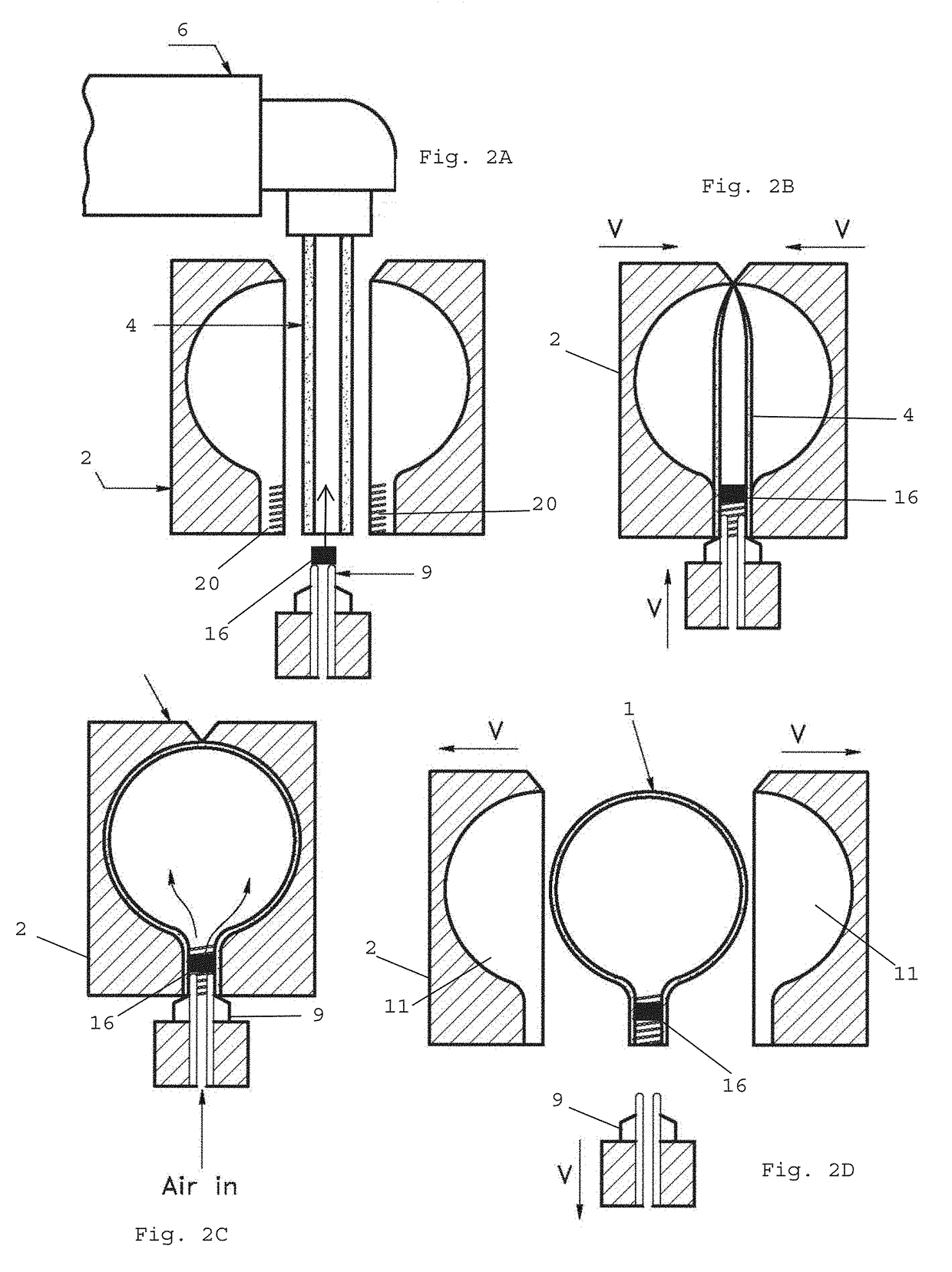 Method of manufacturing a helium-free balloon