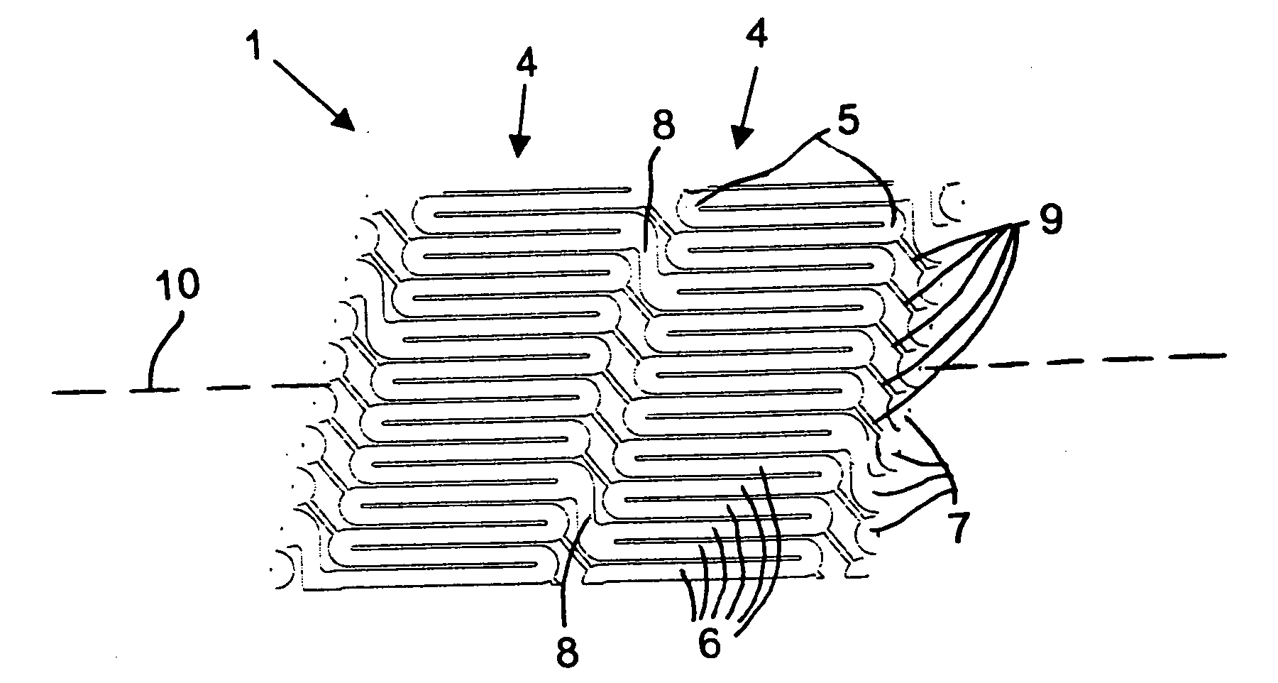 Stent and method for manufacturing the stent