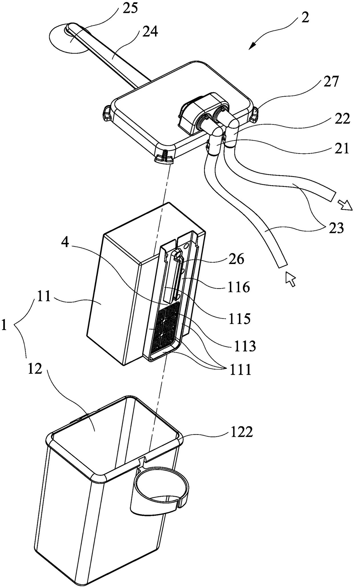 Closestool cleaning device