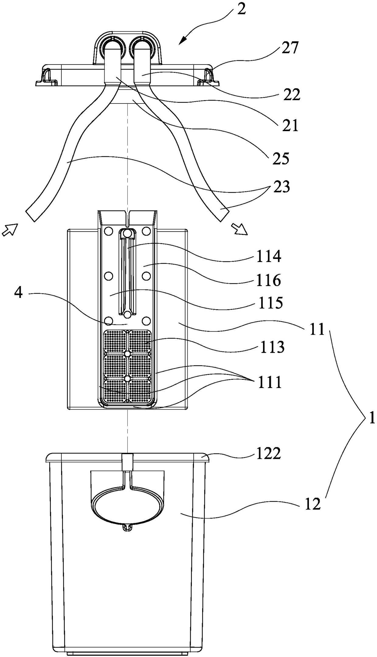 Closestool cleaning device