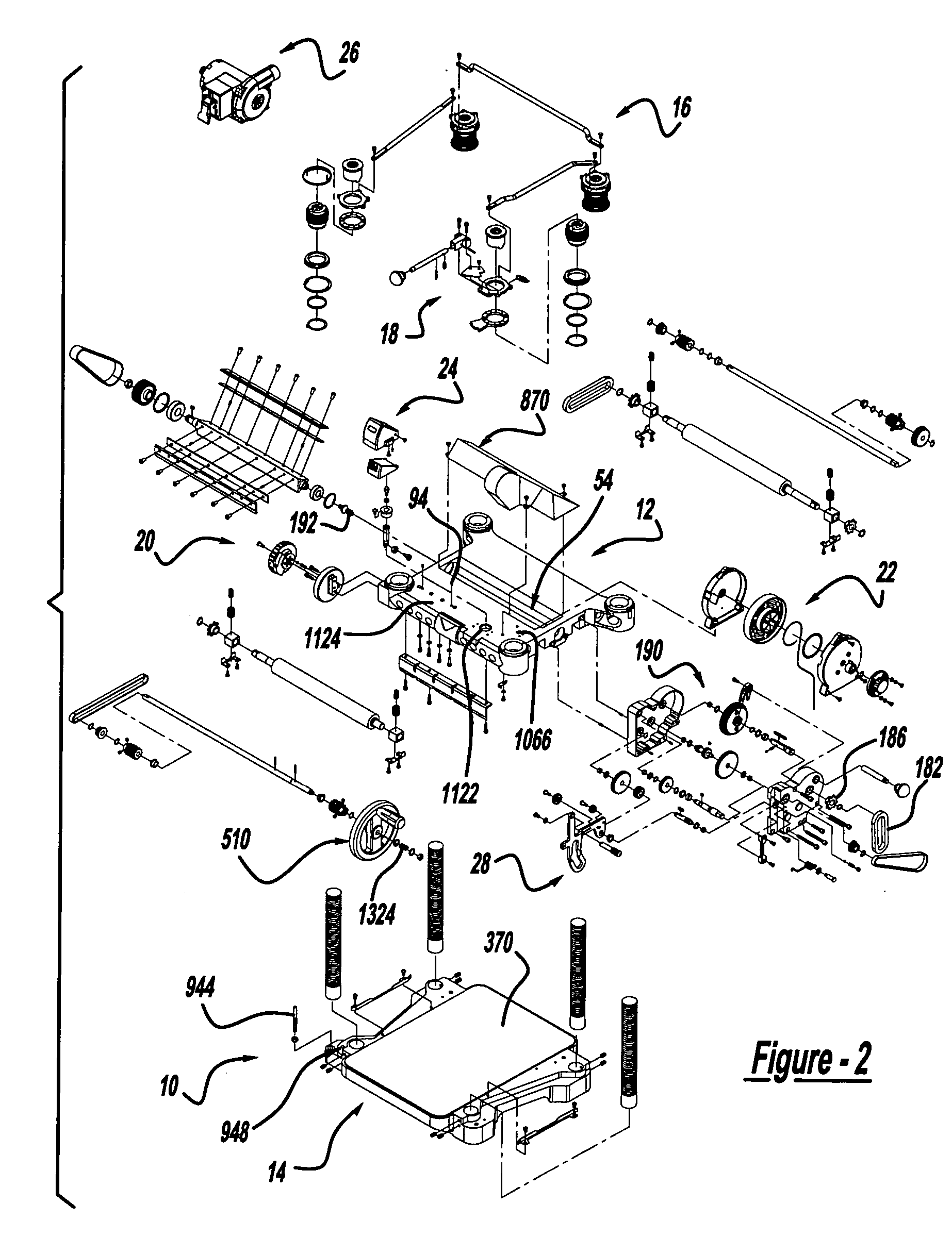 Multi-piece machine tool base