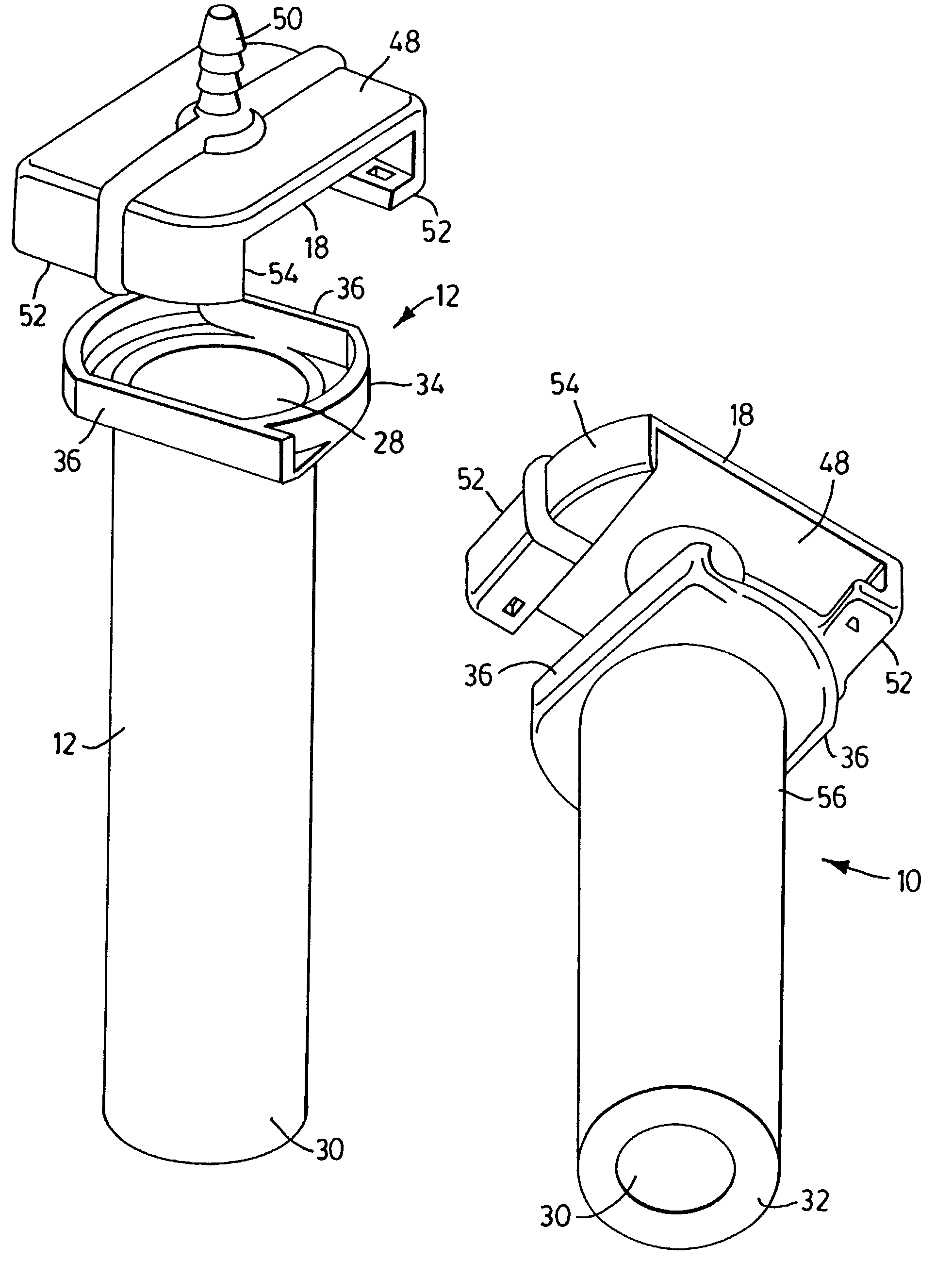 Viscous fluid injection system