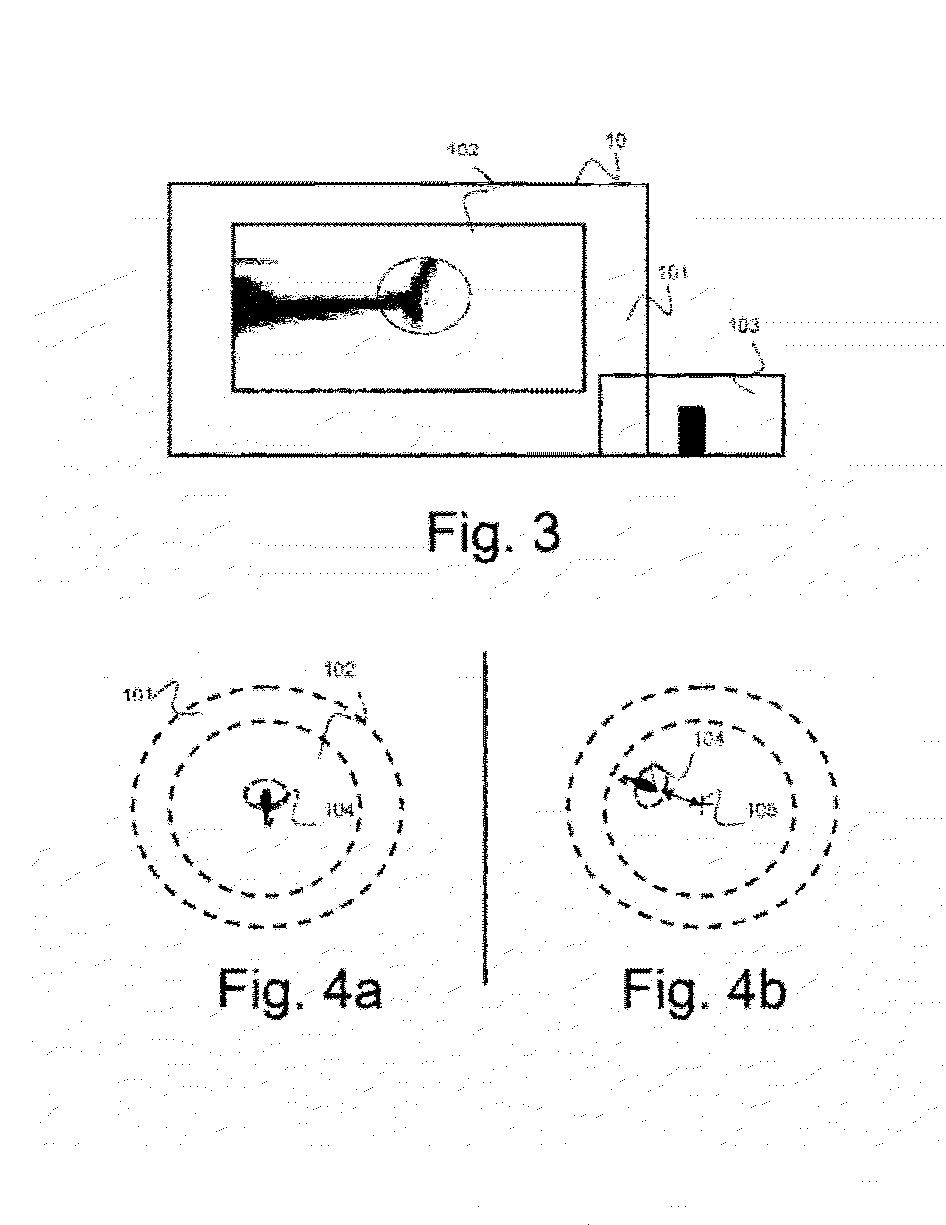 Device and method for monitoring the obstructions in the close environment of an aircraft