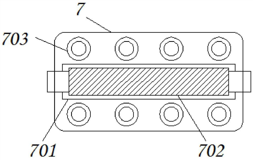 Internally and externally locking type pre-fixing device adopting rock-wall fixed-point blasting for coal mining