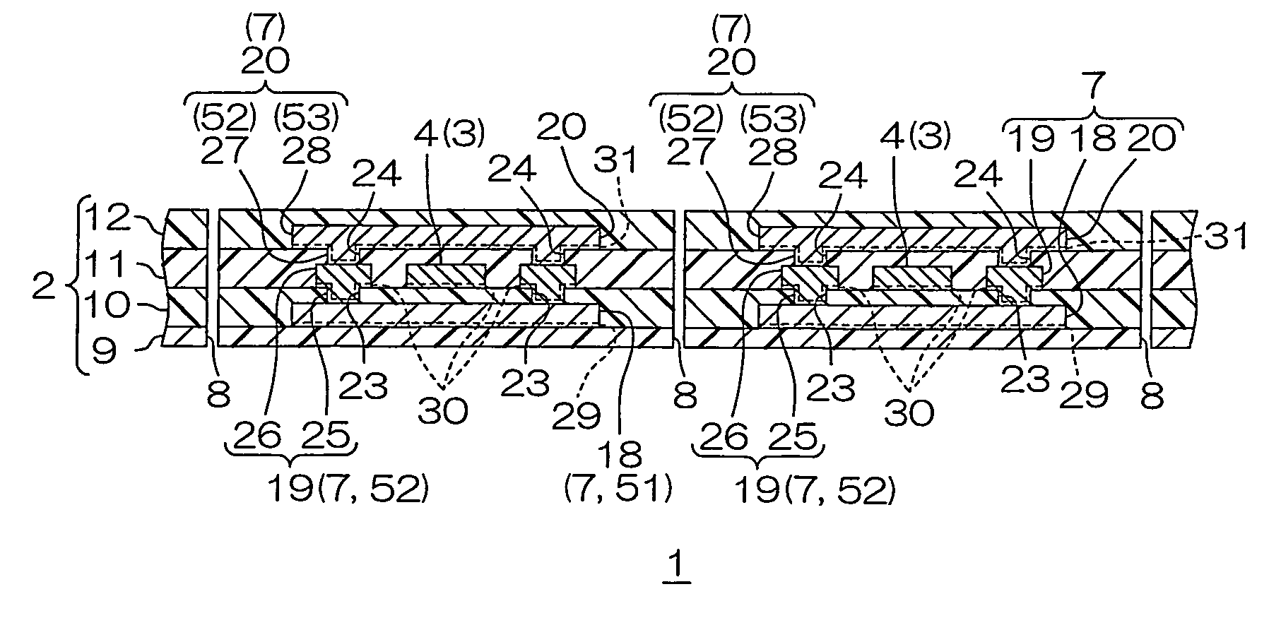 Wired circuit board and electronic device