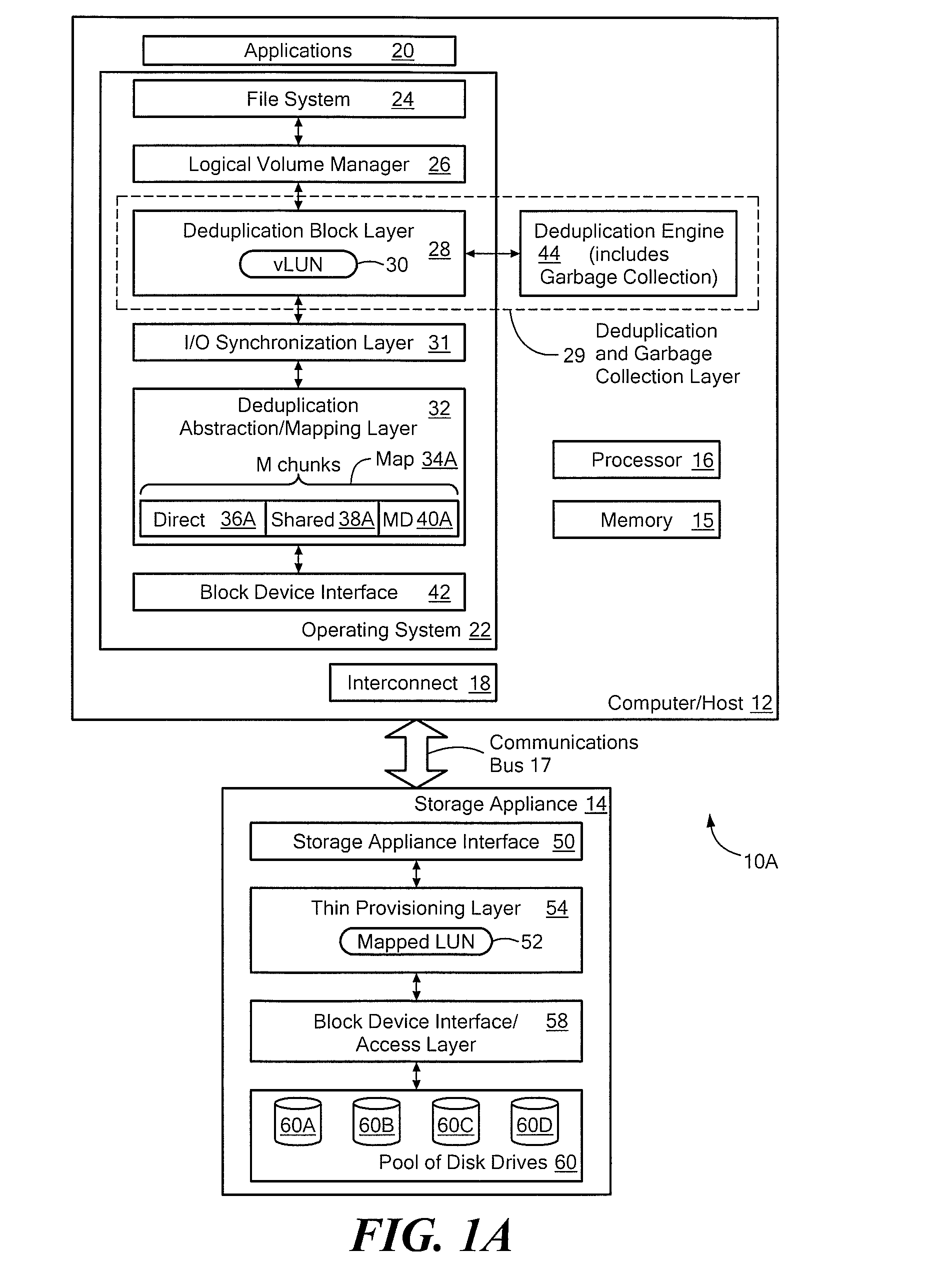Systems and methods for using thin provisioning to reclaim space identified by data reduction processes