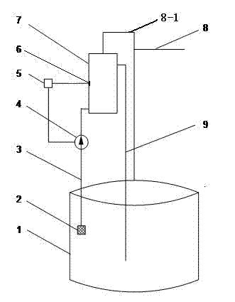 Split-type heating methane tank