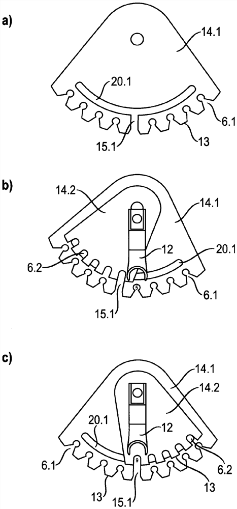 Weaving machine having a device for selecting the weft thread colour