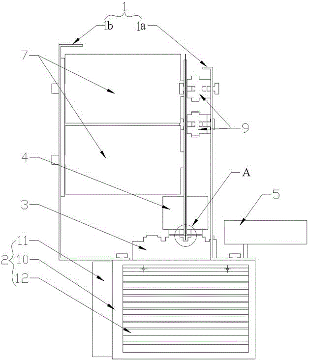 Vertical laminated busbar-based converter module