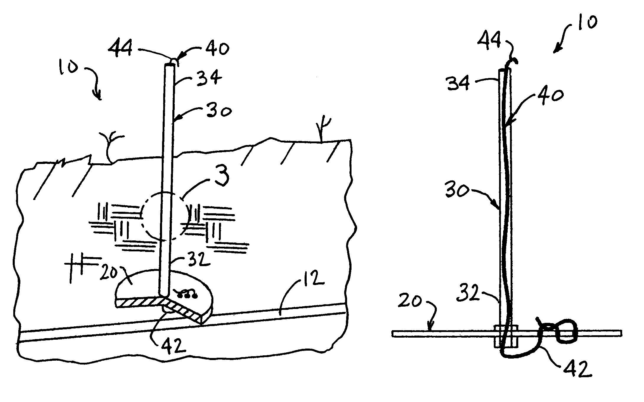 Underground marking systems and methods for identifying a location of an object underground