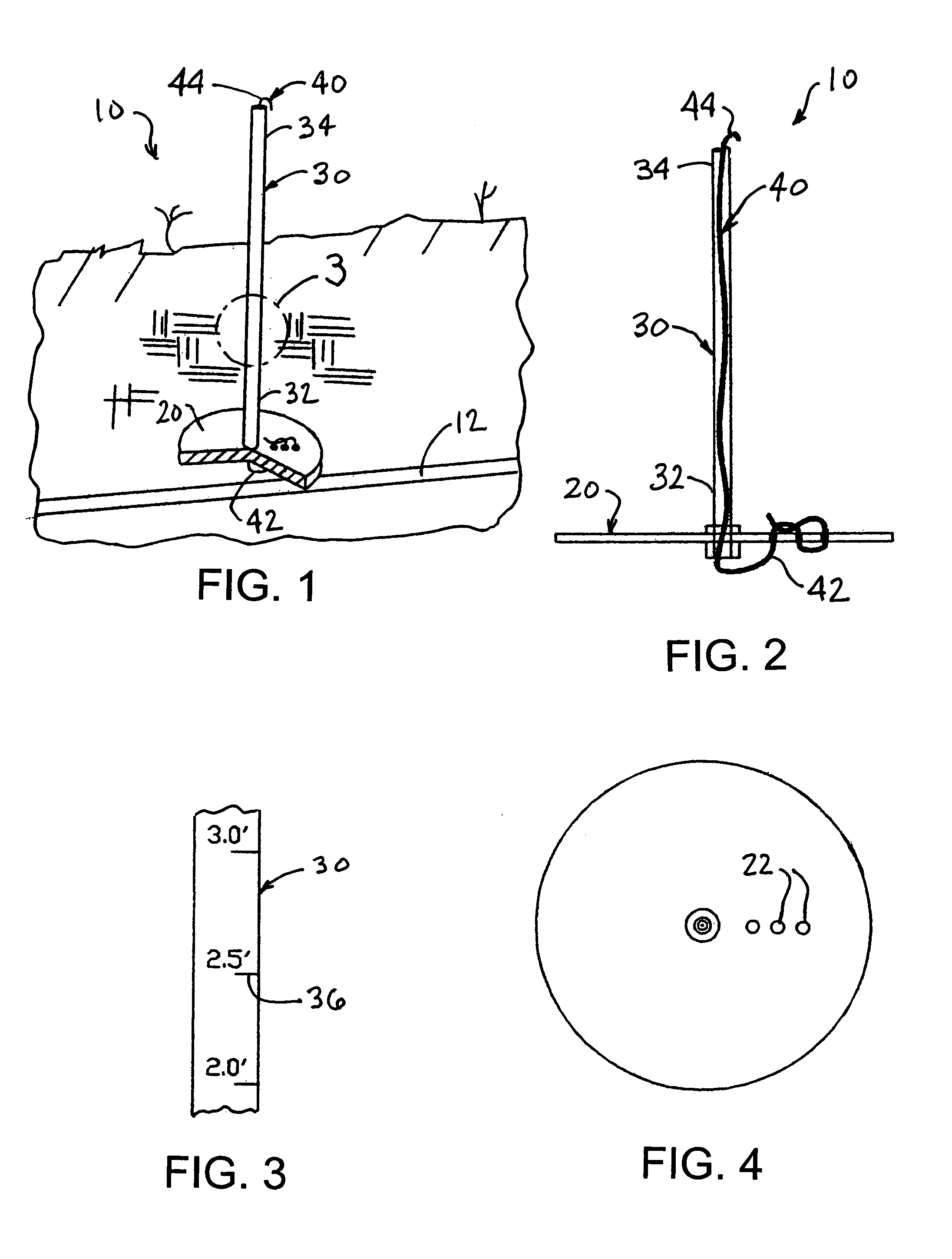 Underground marking systems and methods for identifying a location of an object underground
