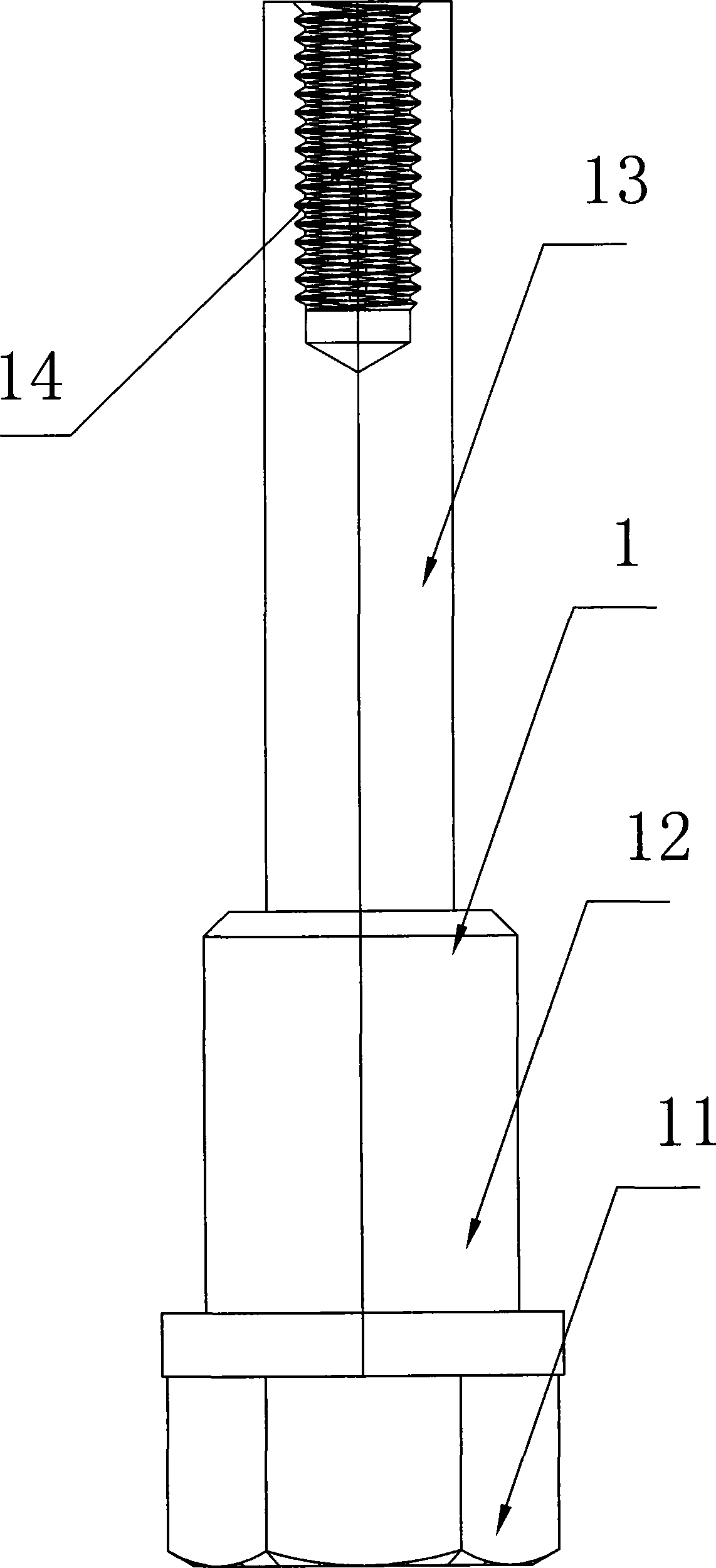 Method for positioning concrete turnout sleeper embedded sleeve pipe