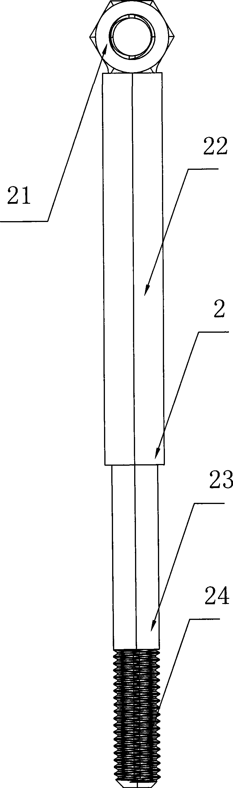 Method for positioning concrete turnout sleeper embedded sleeve pipe