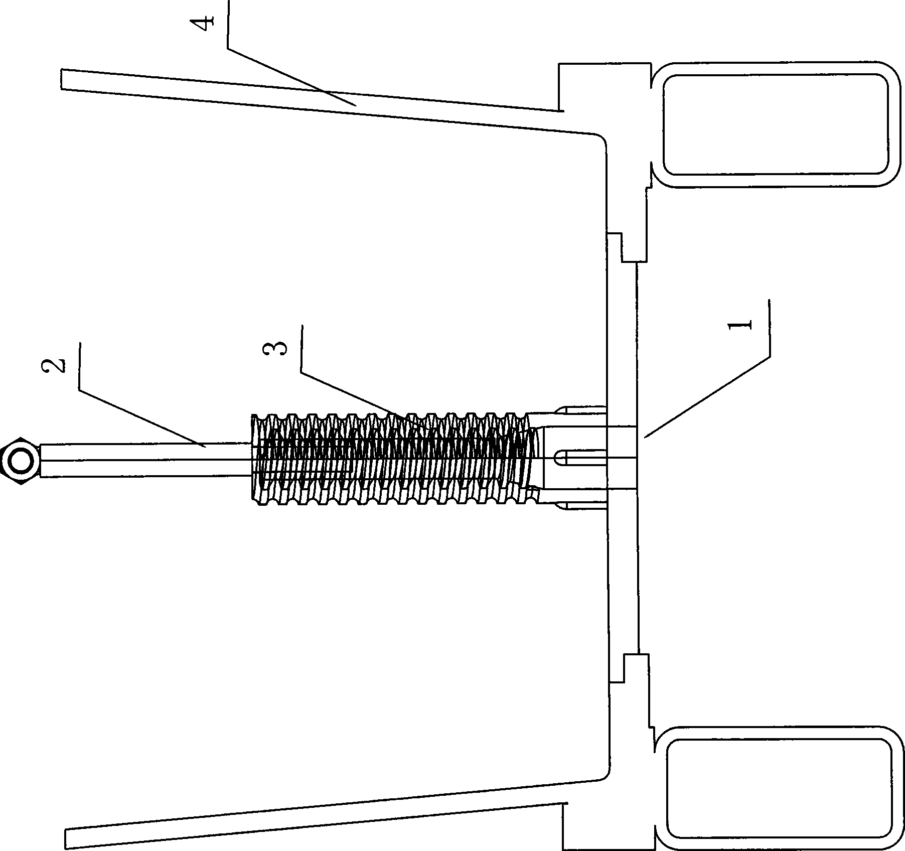 Method for positioning concrete turnout sleeper embedded sleeve pipe