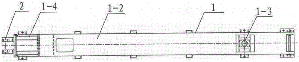 Test bed and method for simulated working condition of multistage hydraulic cylinder