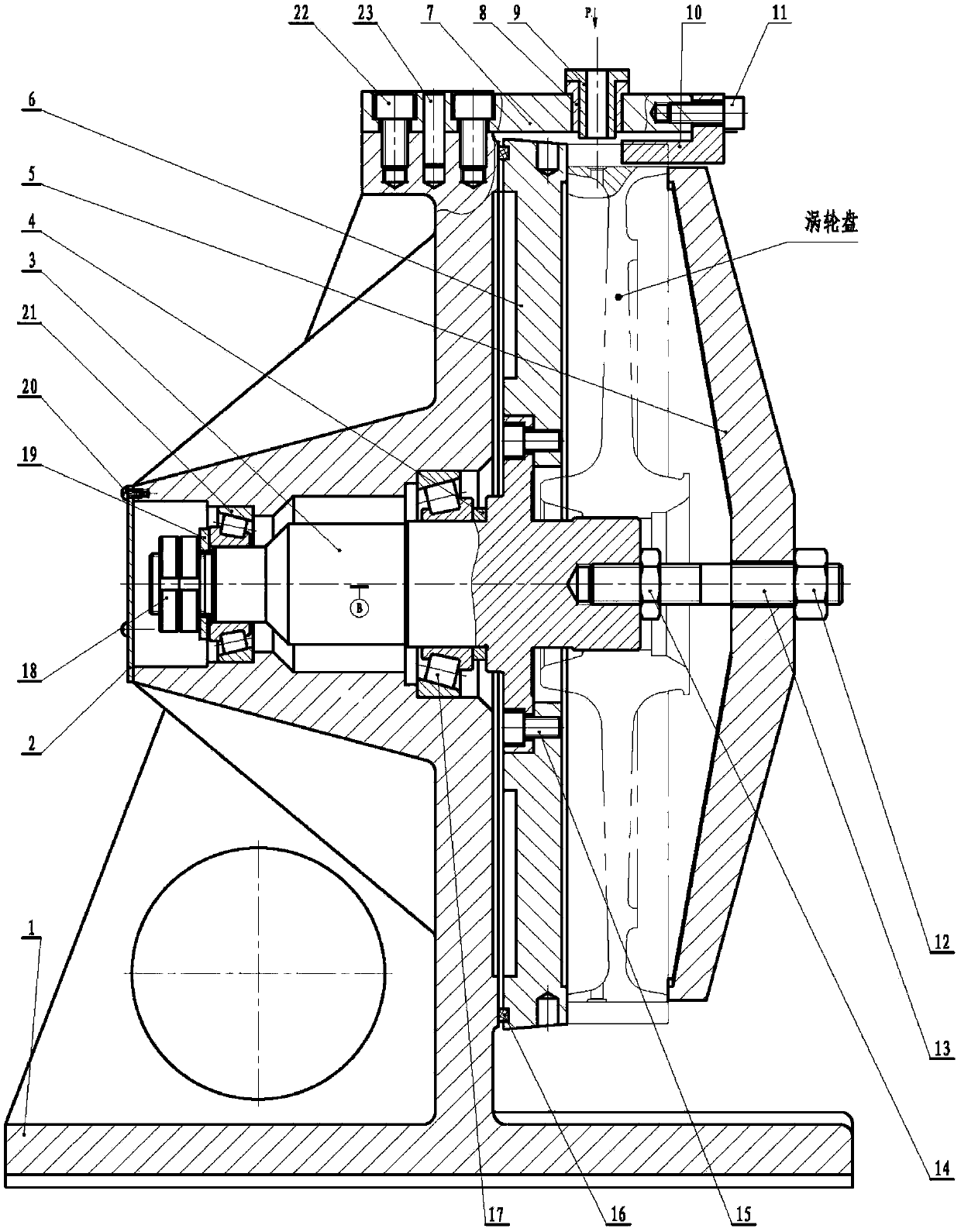 Turbine disk tenon and groove drilling device and turbine disk tenon and groove drilling method