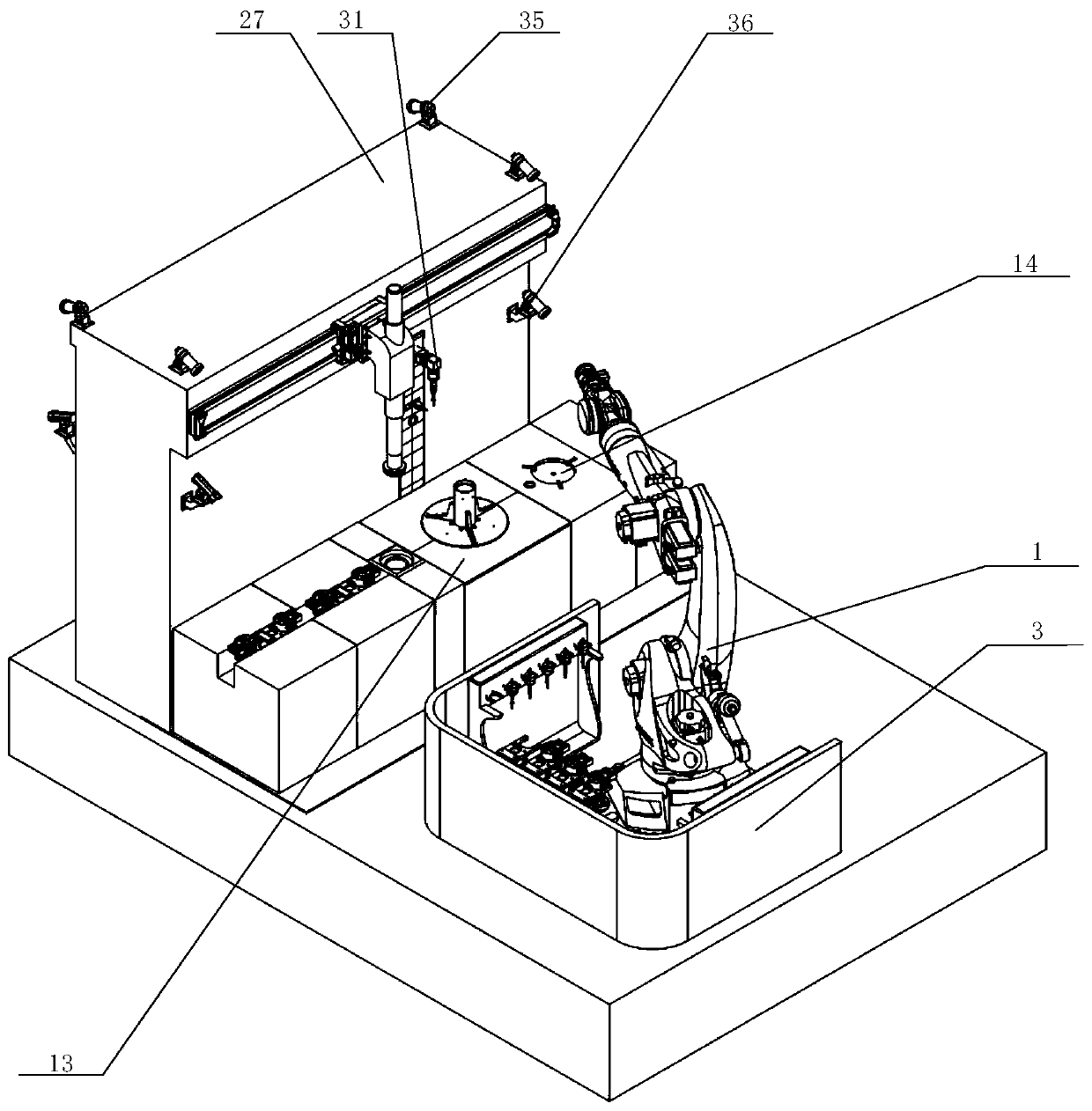 An automatic assembly system for pyrotechnics