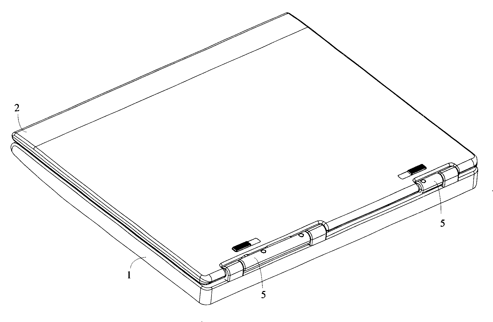 Note-book computer with disassemblied display mould set