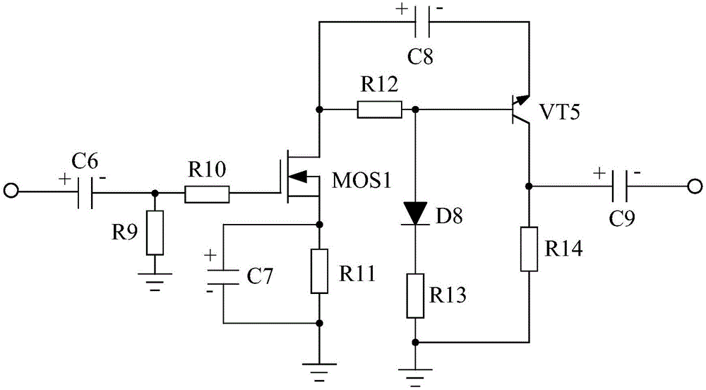 LED constant-current output drive system based on transistor oscillating circuit