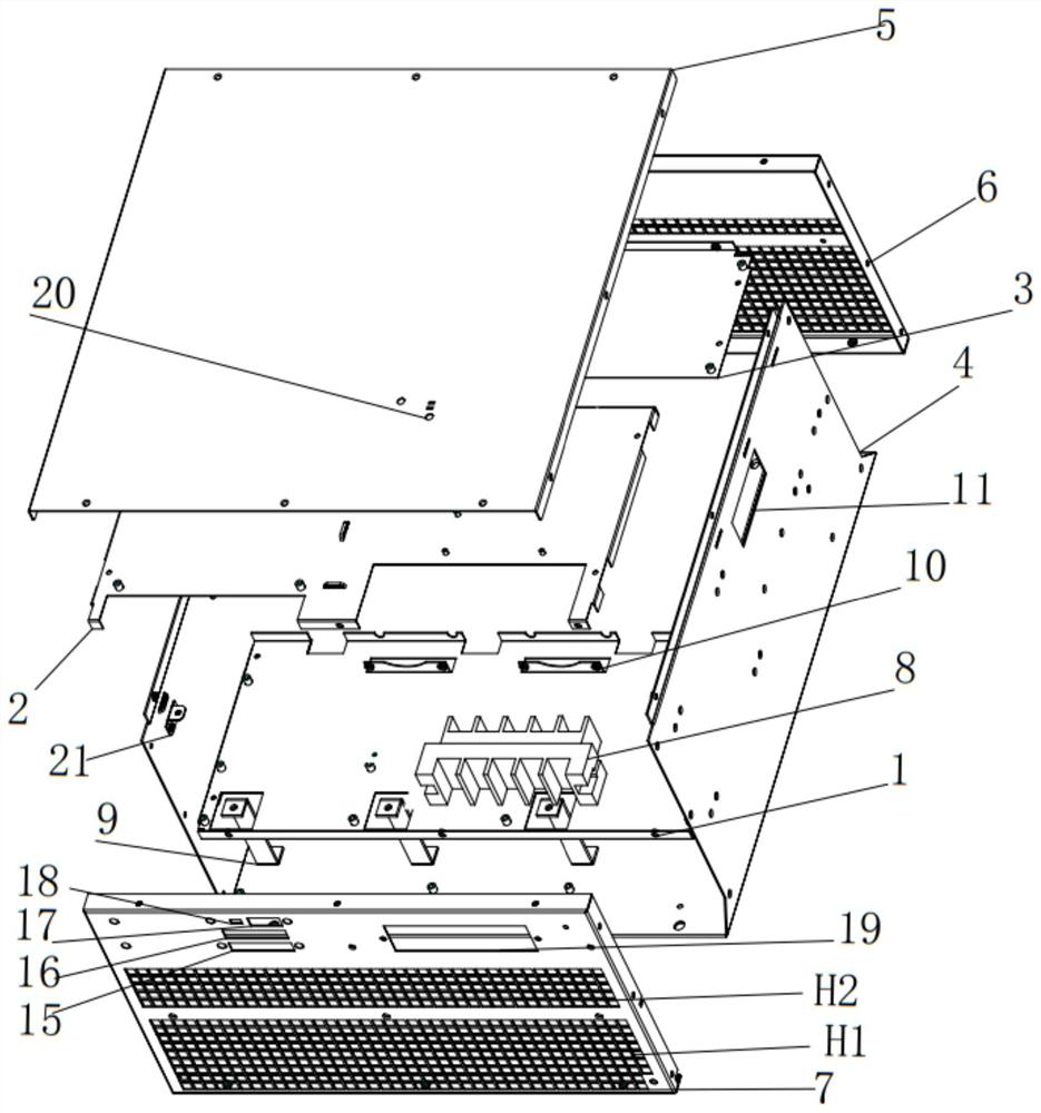 Low-loss heat dissipation module