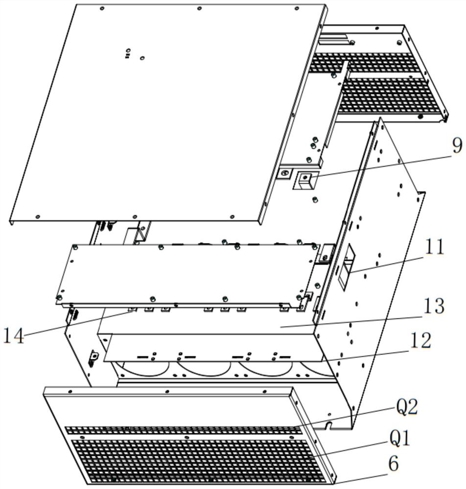 Low-loss heat dissipation module